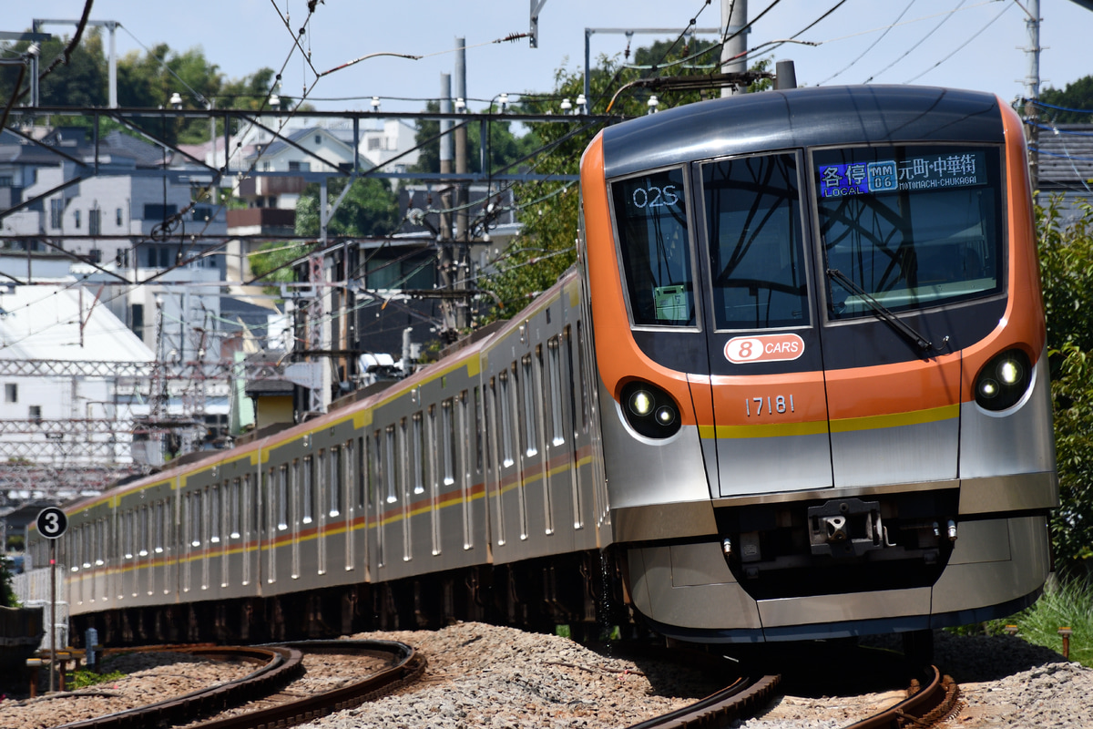 東京メトロ 和光検車区 17000系 17181F