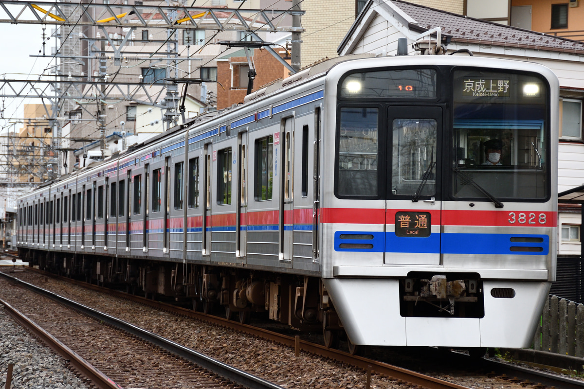 京成電鉄 宗吾車両基地 3700形 3828F