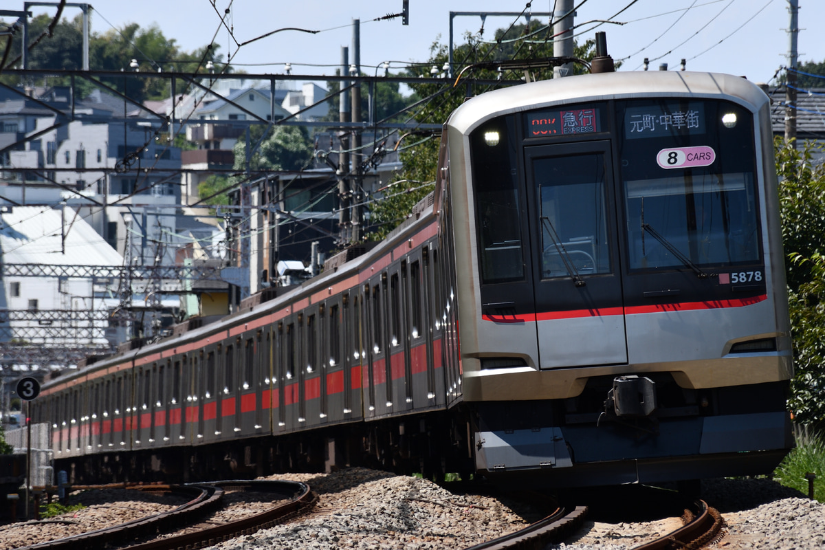 東急電鉄 元住吉検車区 5050系 5178F