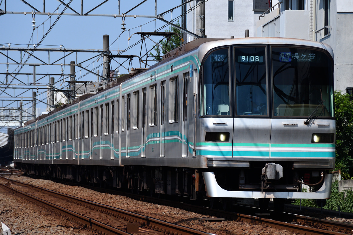 東京メトロ 王子検車区 9000系 9108F