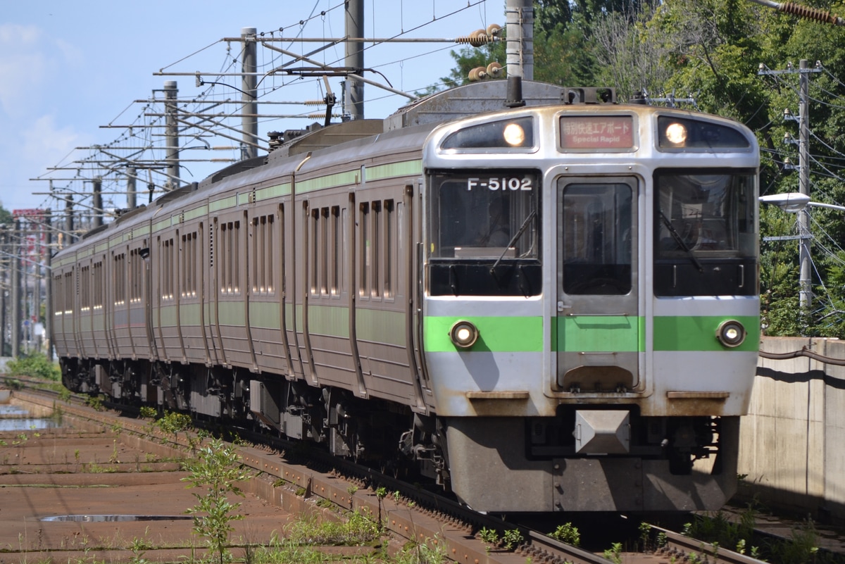 JR北海道 札幌運転所 721系 F-5102+F-5202