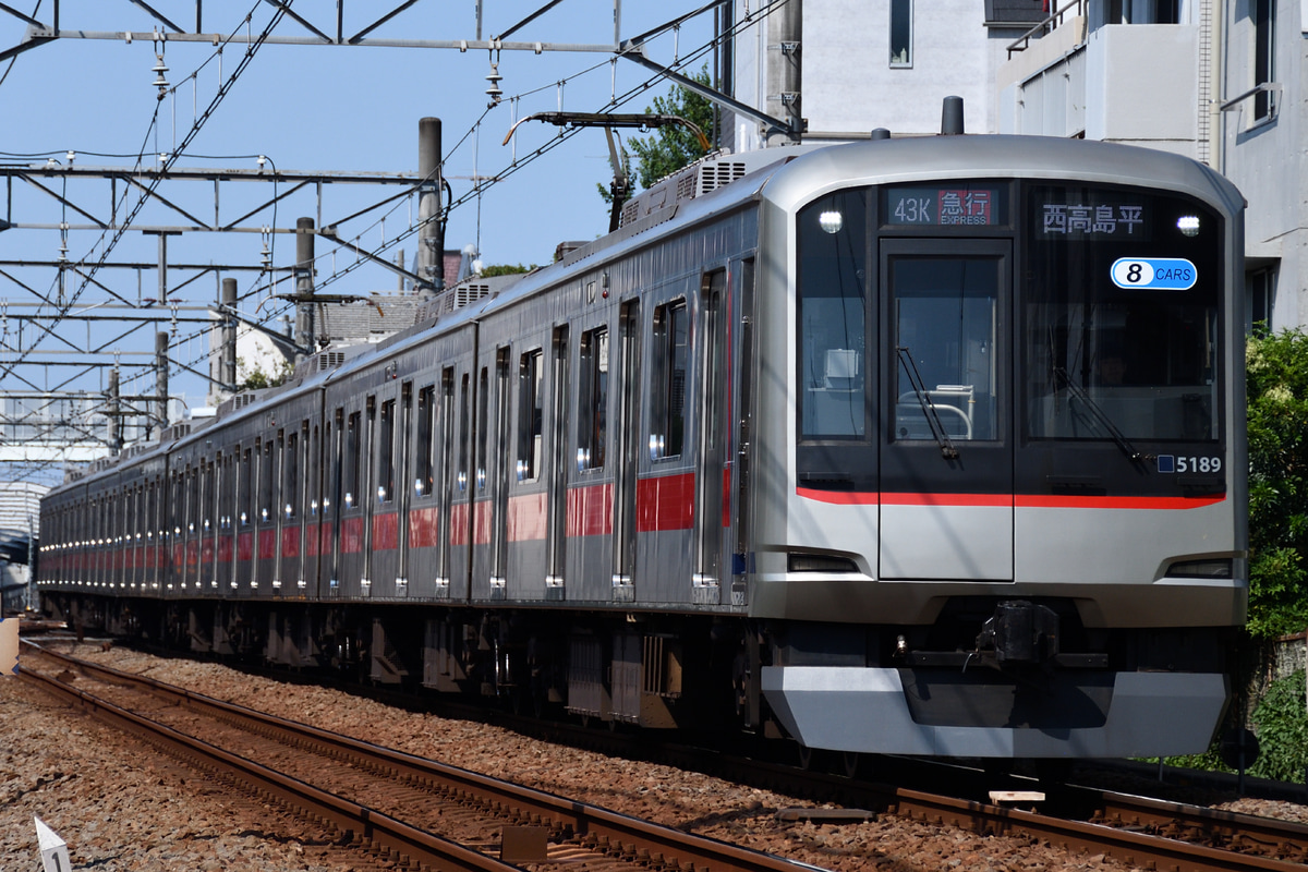 東急電鉄 元住吉検車区 5080系 5189F