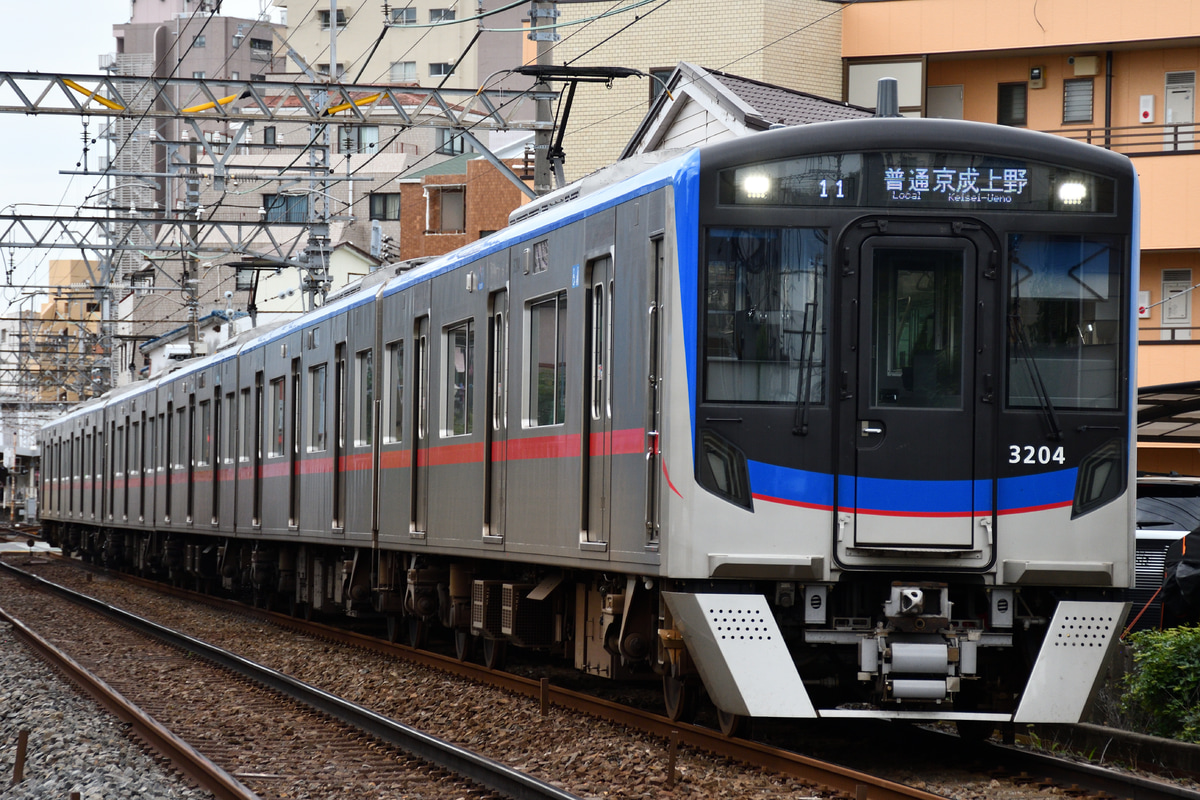 京成電鉄 宗吾車両基地 3200形 3204F