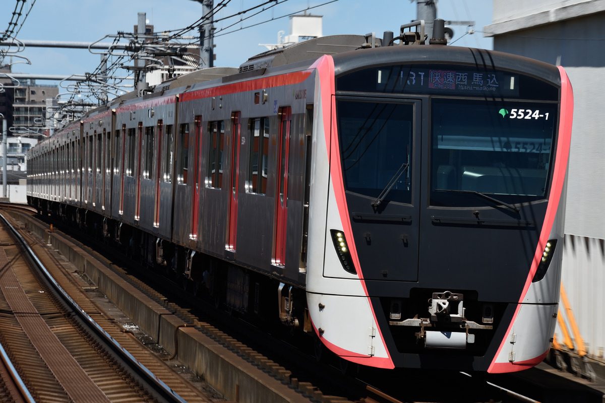 東京都交通局 馬込車両検修場 5500形 5524F