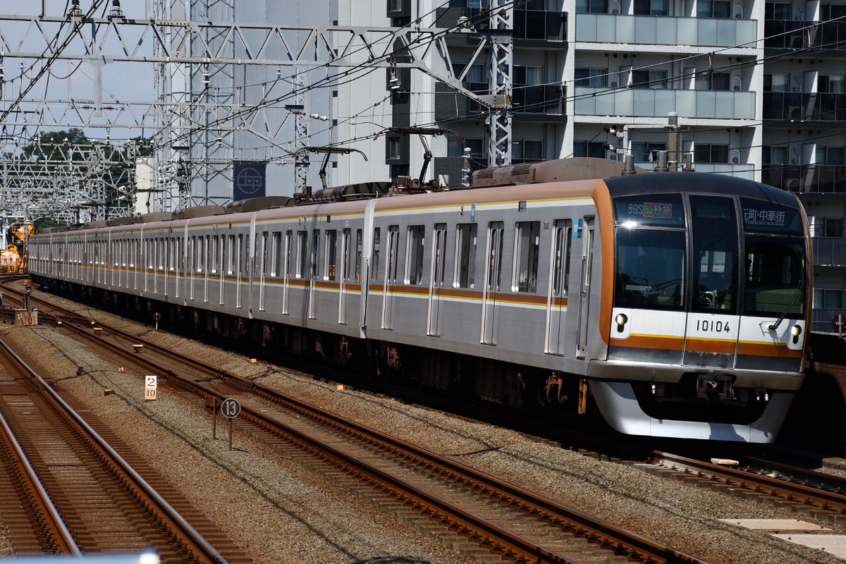 東京メトロ 和光検車区 10000系 10104F