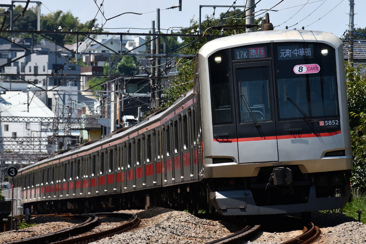 東急電鉄 元住吉検車区 5050系 5152F
