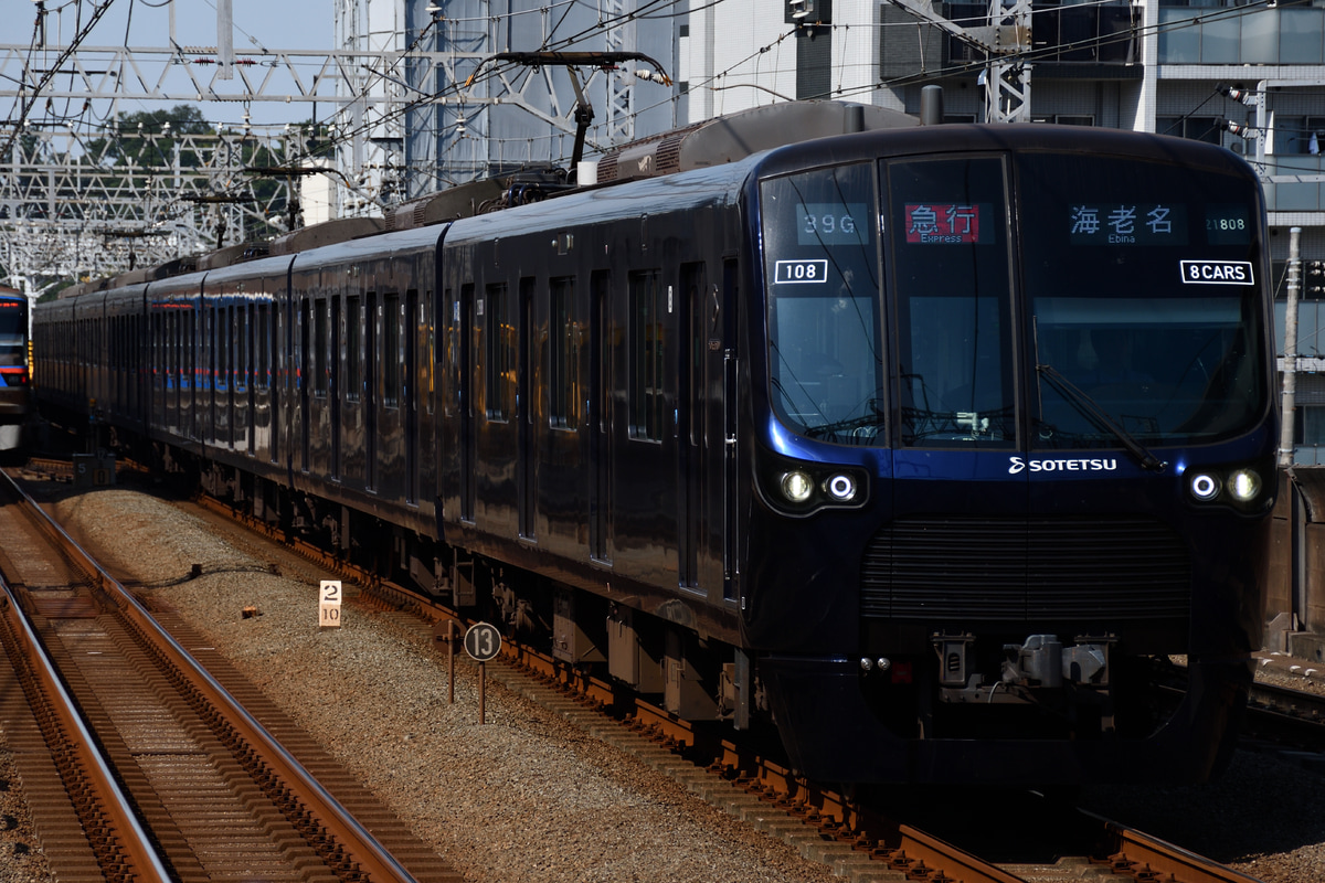 相模鉄道 かしわ台車両センター 21000系 21108×8