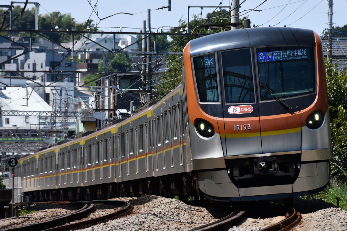 東京メトロ 和光検車区 17000系 17193F