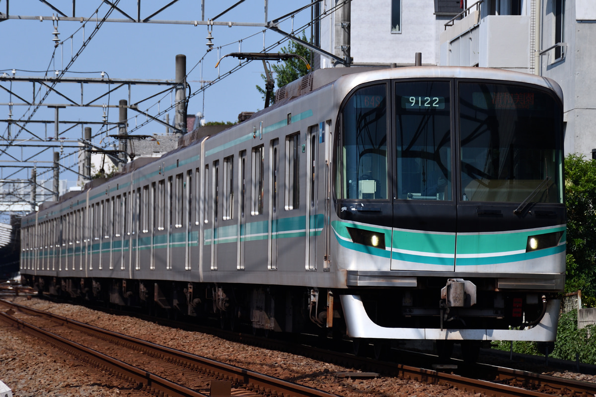 東京メトロ 王子検車区 9000系 9122F
