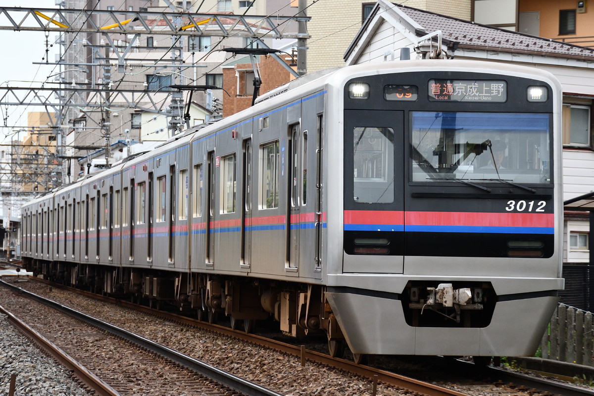 京成電鉄 宗吾車両基地 3000形 3012F