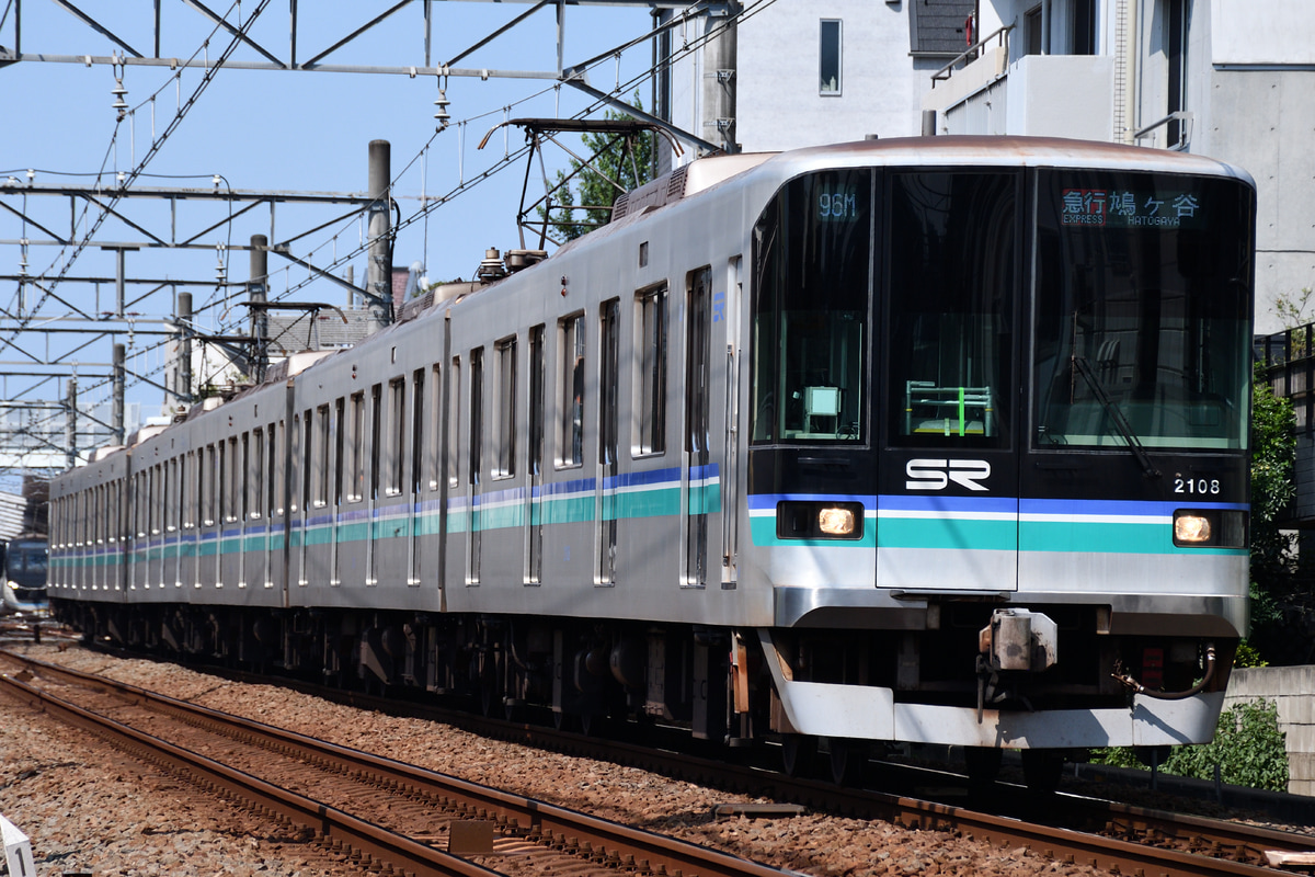 埼玉高速鉄道 浦和美園車両基地 2000系 2108F