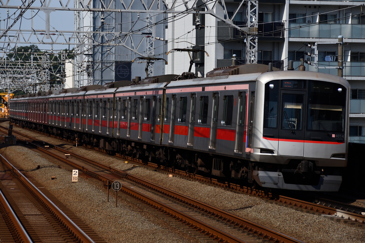 東急電鉄 元住吉検車区 5050系 4114F