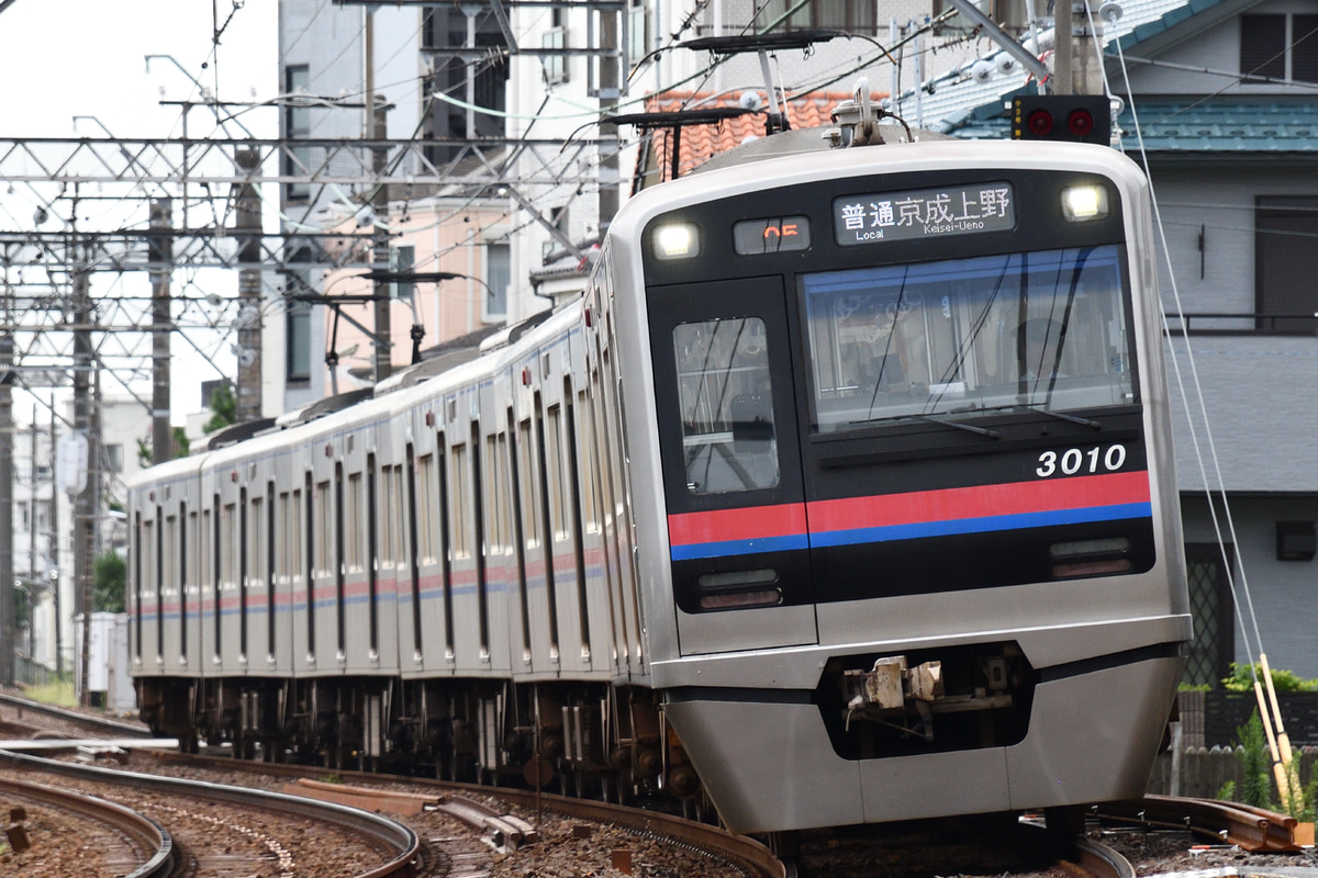 京成電鉄 宗吾車両基地 3000形 3010F