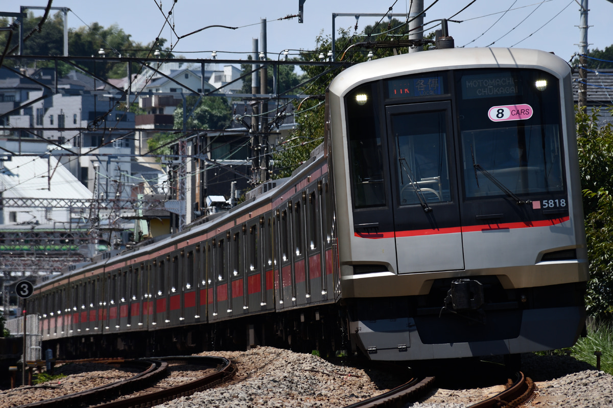 東急電鉄 元住吉検車区 5000系 5118F