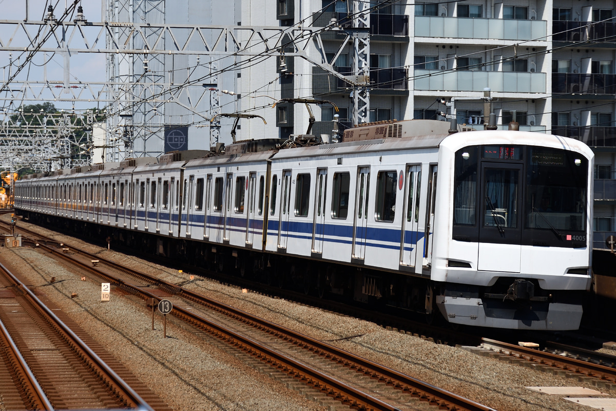 東急電鉄 元住吉検車区 5050系 4105F