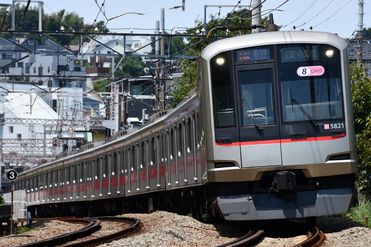 東急電鉄 元住吉検車区 5000系 5121F