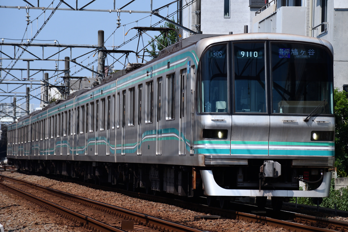 東京メトロ 王子検車区 9000系 9110F