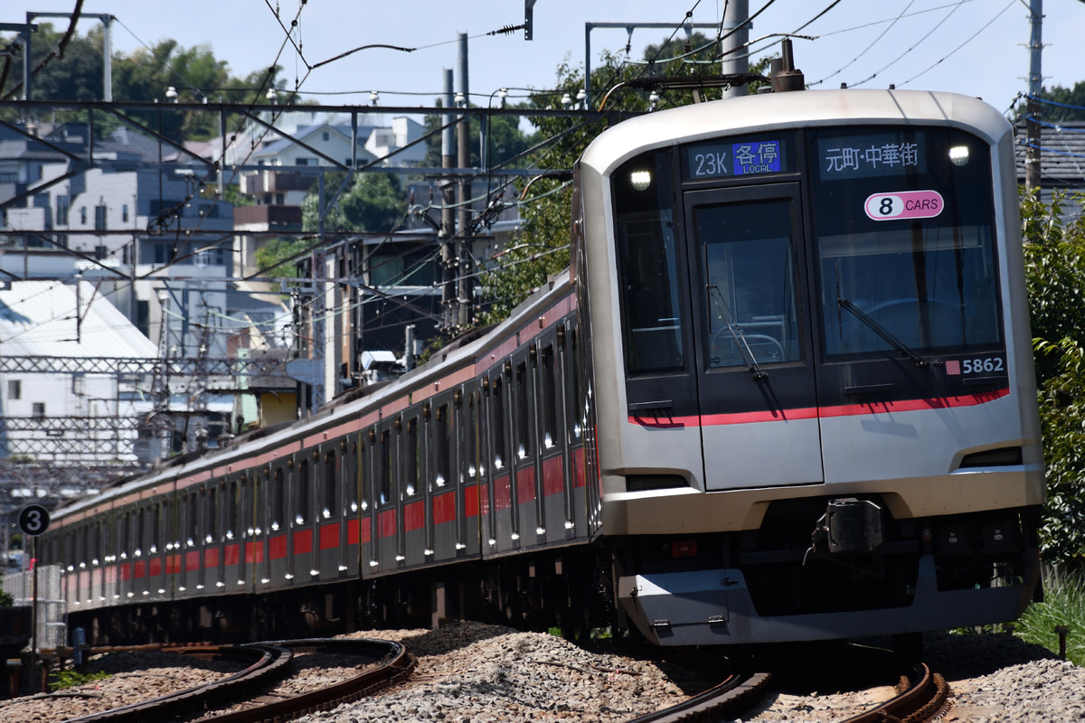 東急電鉄 元住吉検車区 5050系 5162F