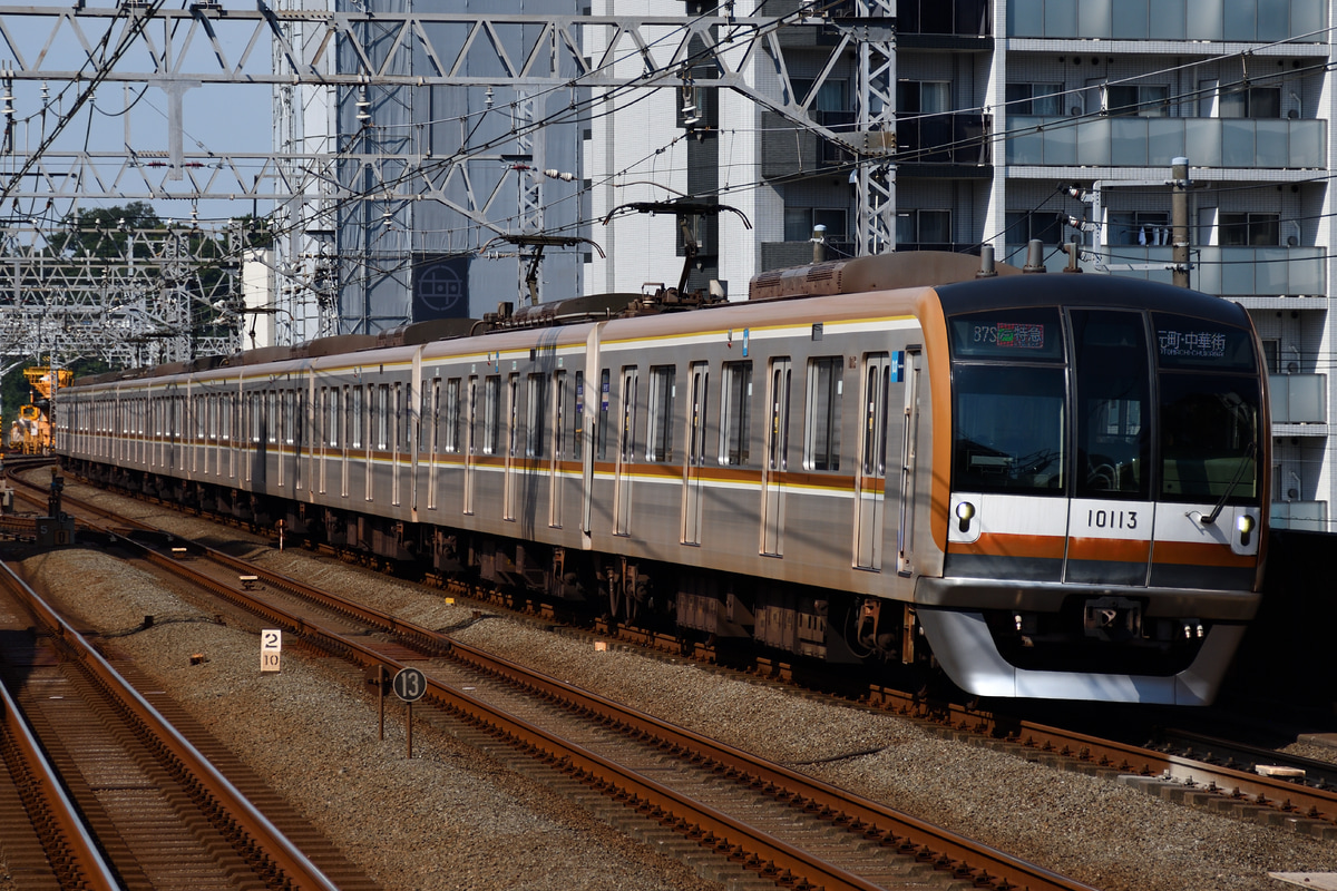 東京メトロ 和光検車区 10000系 10113F