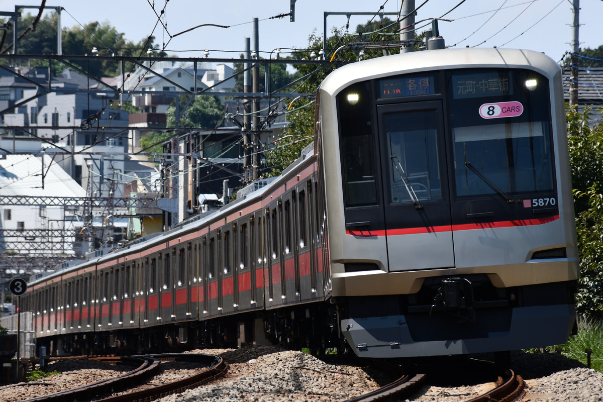 東急電鉄 元住吉検車区 5050系 5170F