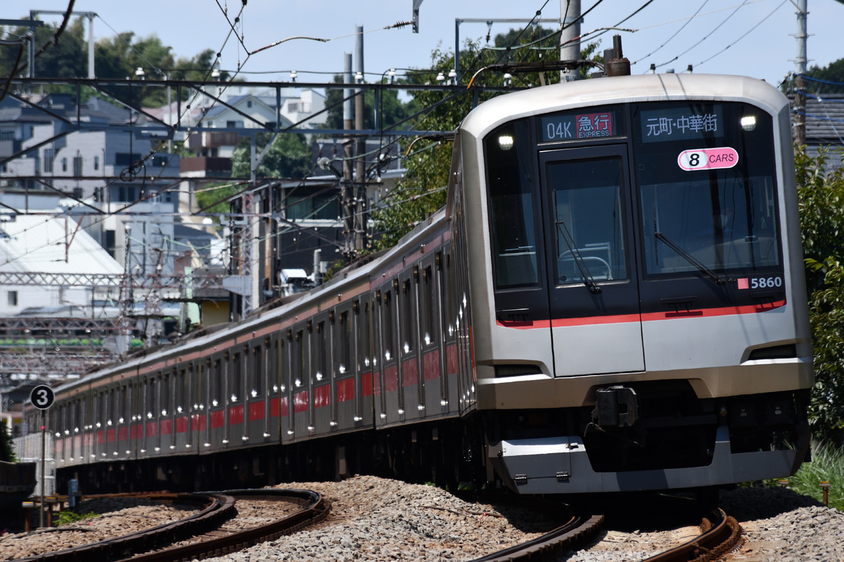 東急電鉄 元住吉検車区 5050系 5160F