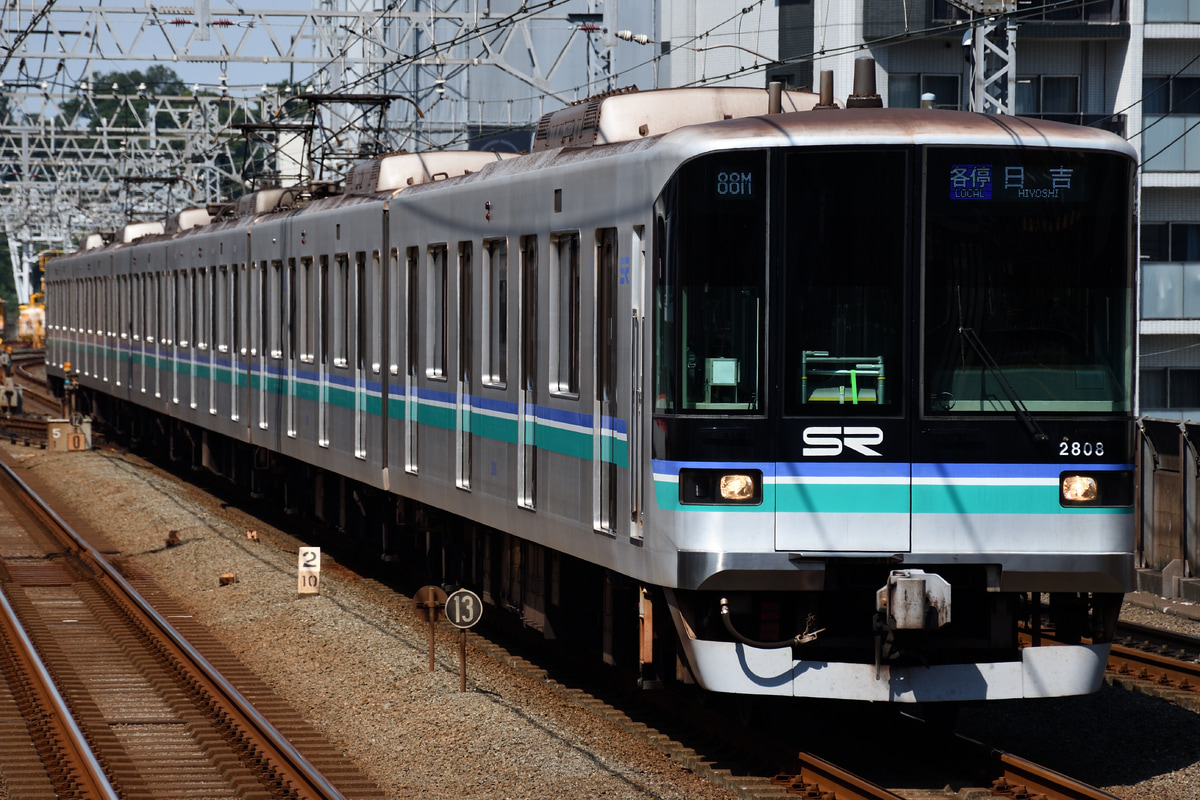 埼玉高速鉄道 浦和美園車両基地 2000系 2108F