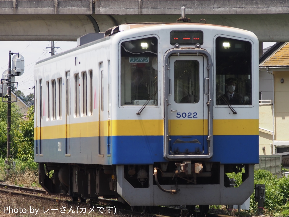 関東鉄道  キハ5020形 5022