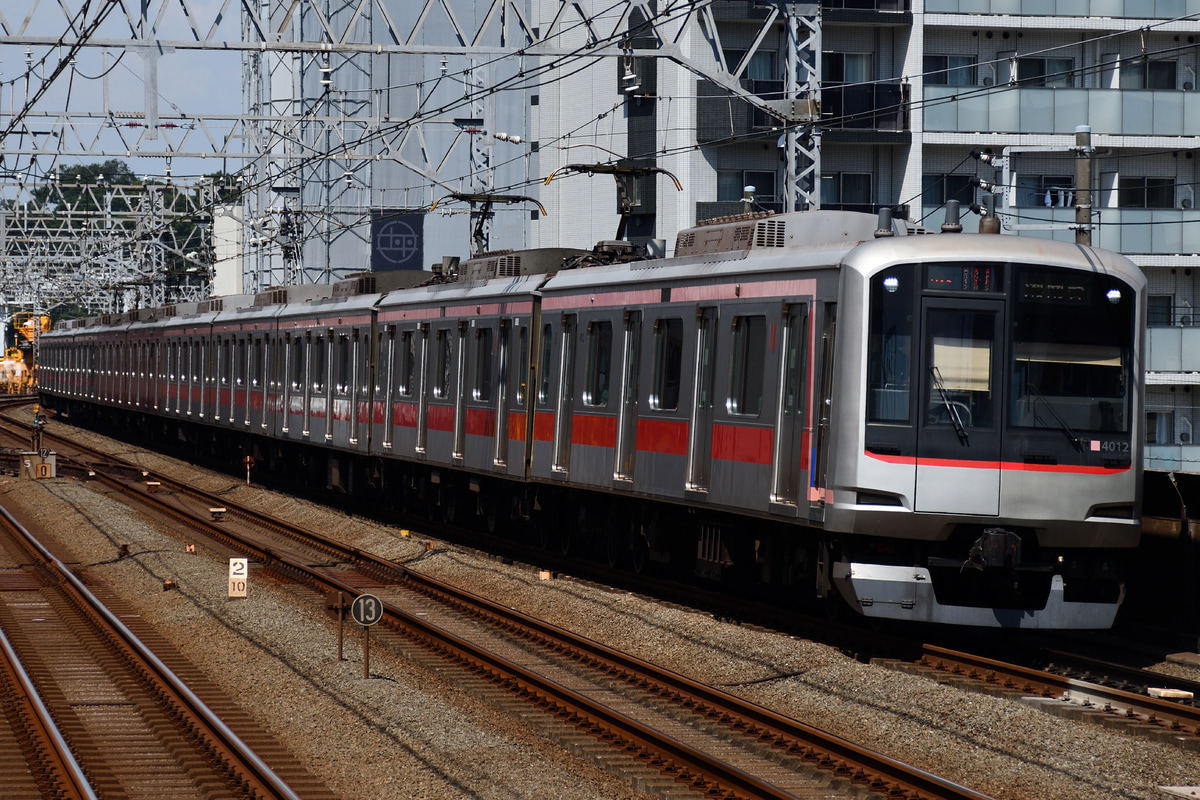 東急電鉄 元住吉検車区 5050系 4112F
