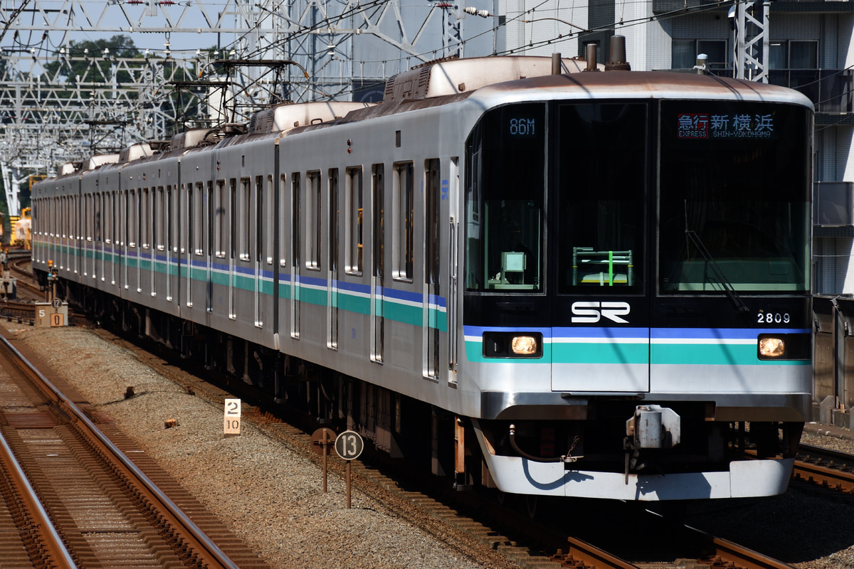 埼玉高速鉄道 浦和美園車両基地 2000系 2109F