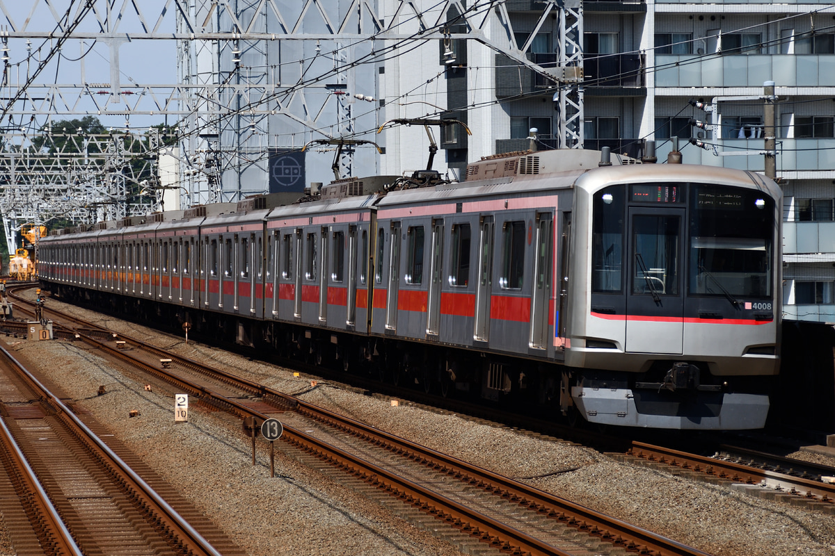 東急電鉄 元住吉検車区 5050系 4108F