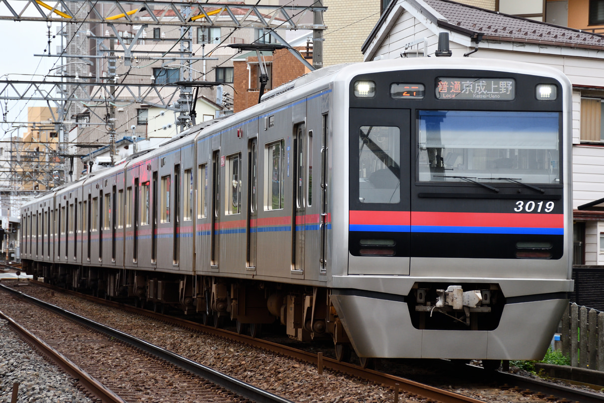 京成電鉄 宗吾車両基地 3000形 3019F