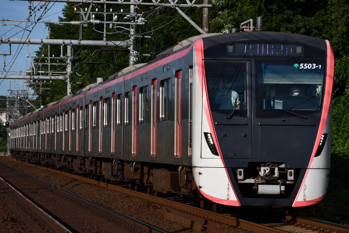 東京都交通局 馬込車両検修場 5500形 5503F