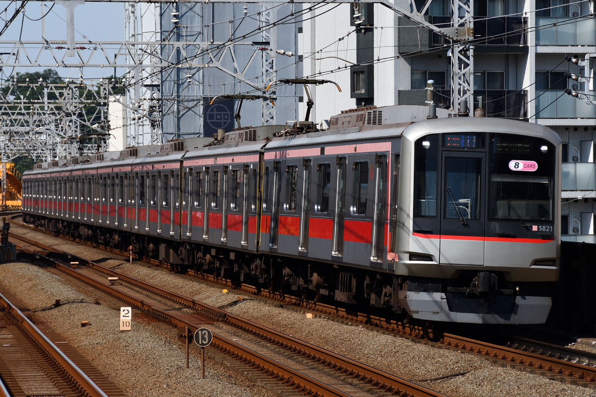 東急電鉄 元住吉検車区 5000系 5121F
