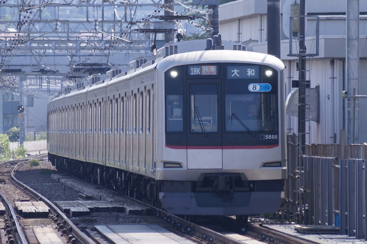 東急電鉄 元住吉検車区 5080系 5188f