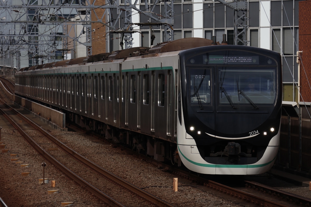 東急電鉄 長津田検車区 2020系 2134F