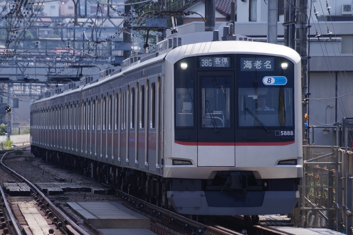 東急電鉄 元住吉検車区 5080系 5188f