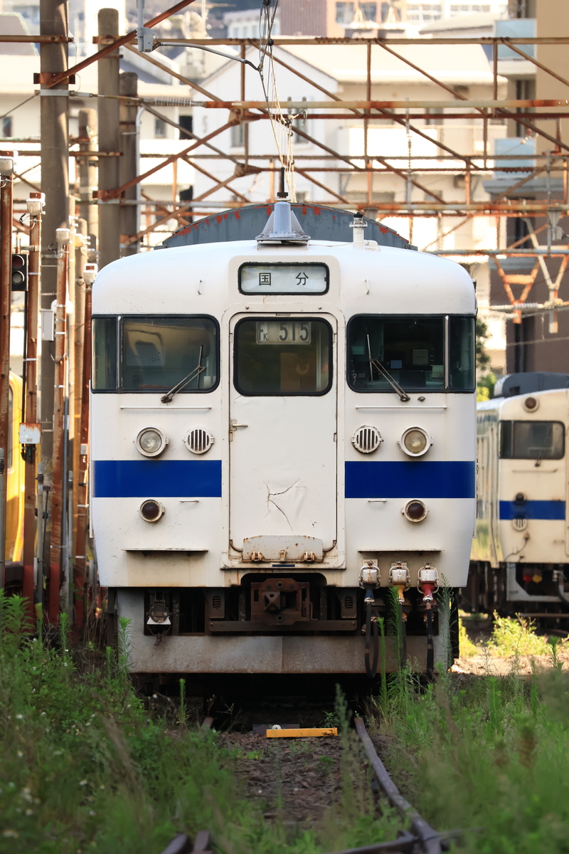 JR九州 鹿児島総合鉄道部鹿児島車両センター 415系 Fk515編成