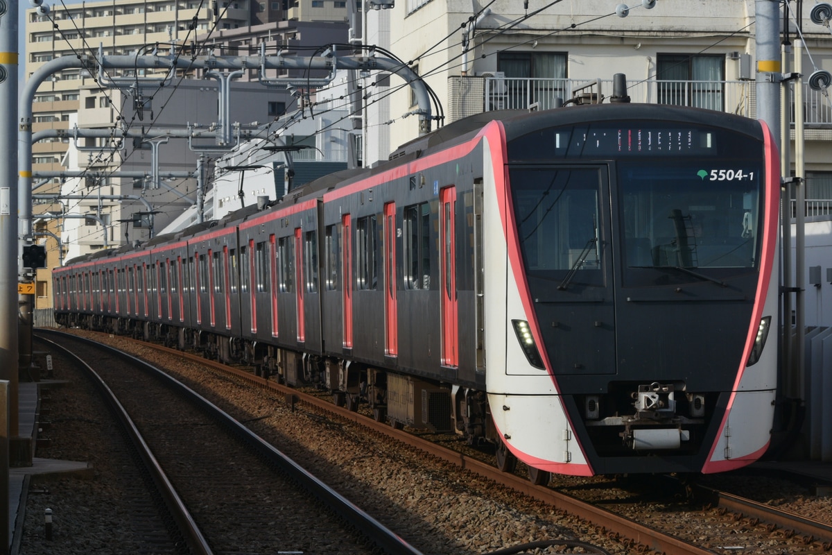 東京都交通局 馬込検車場 5500形 5504編成