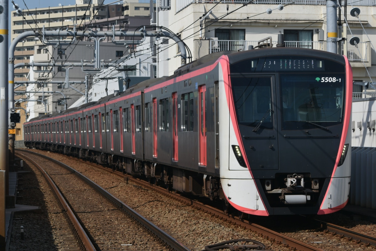 東京都交通局 馬込検車場 5500形 5508編成