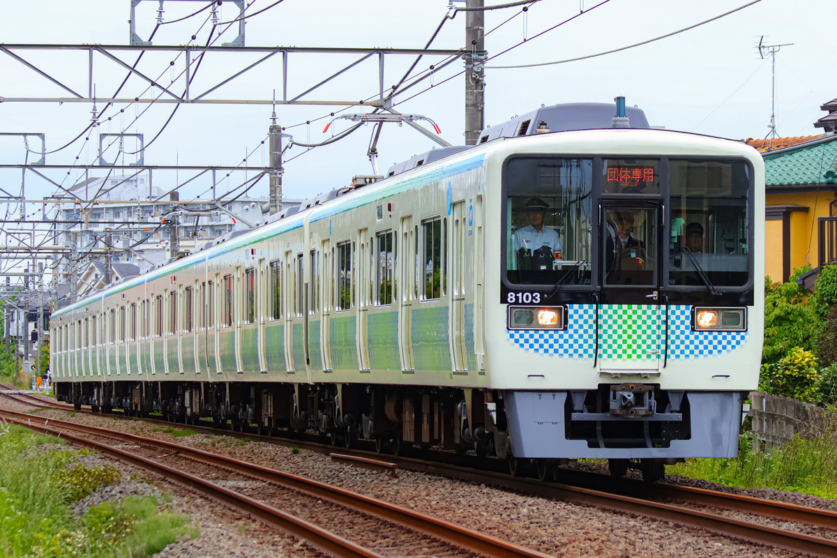 西武鉄道 玉川上水車両管理所 8000系 8103F