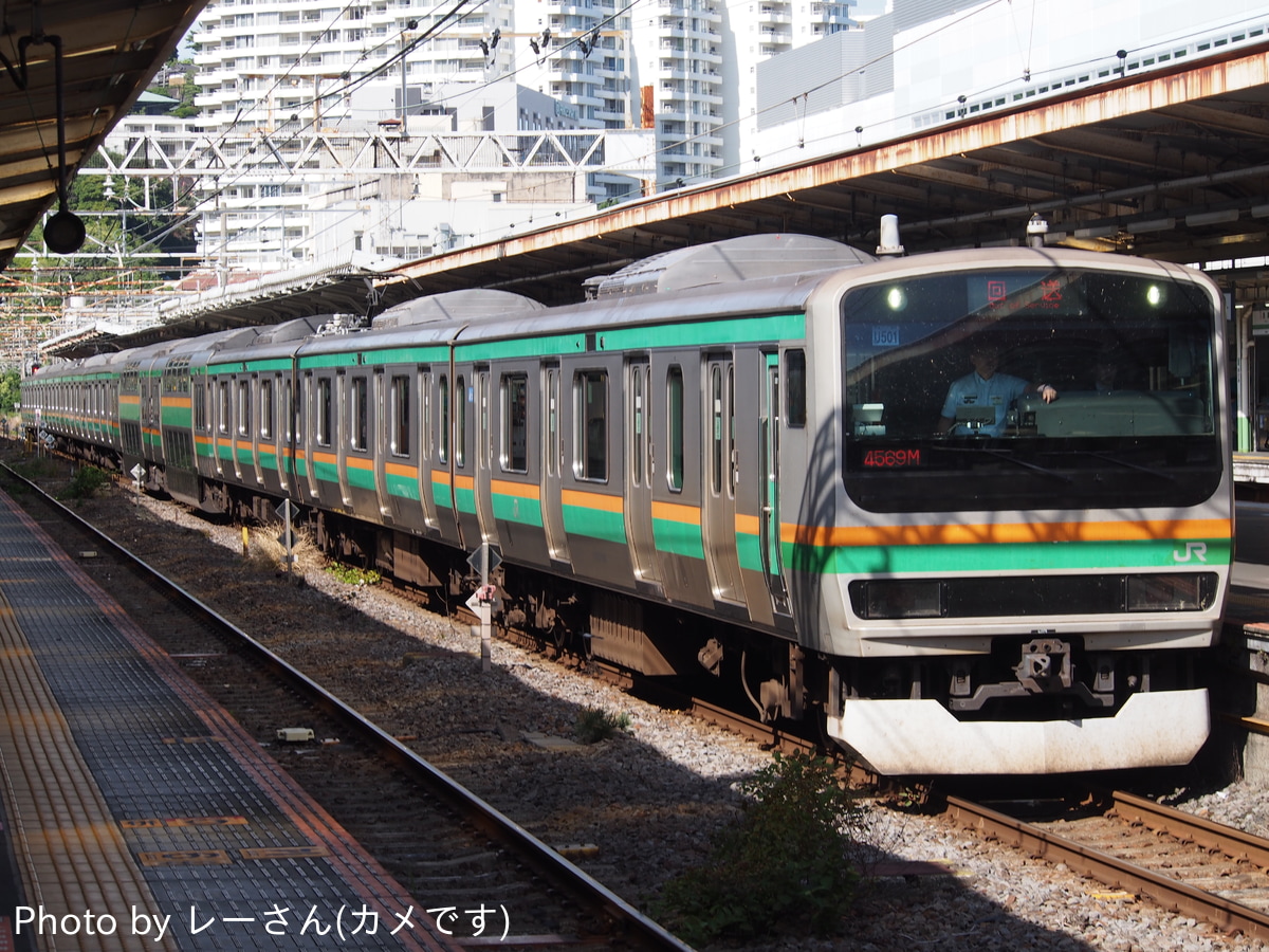JR東日本 小山車両センター E231系 U501