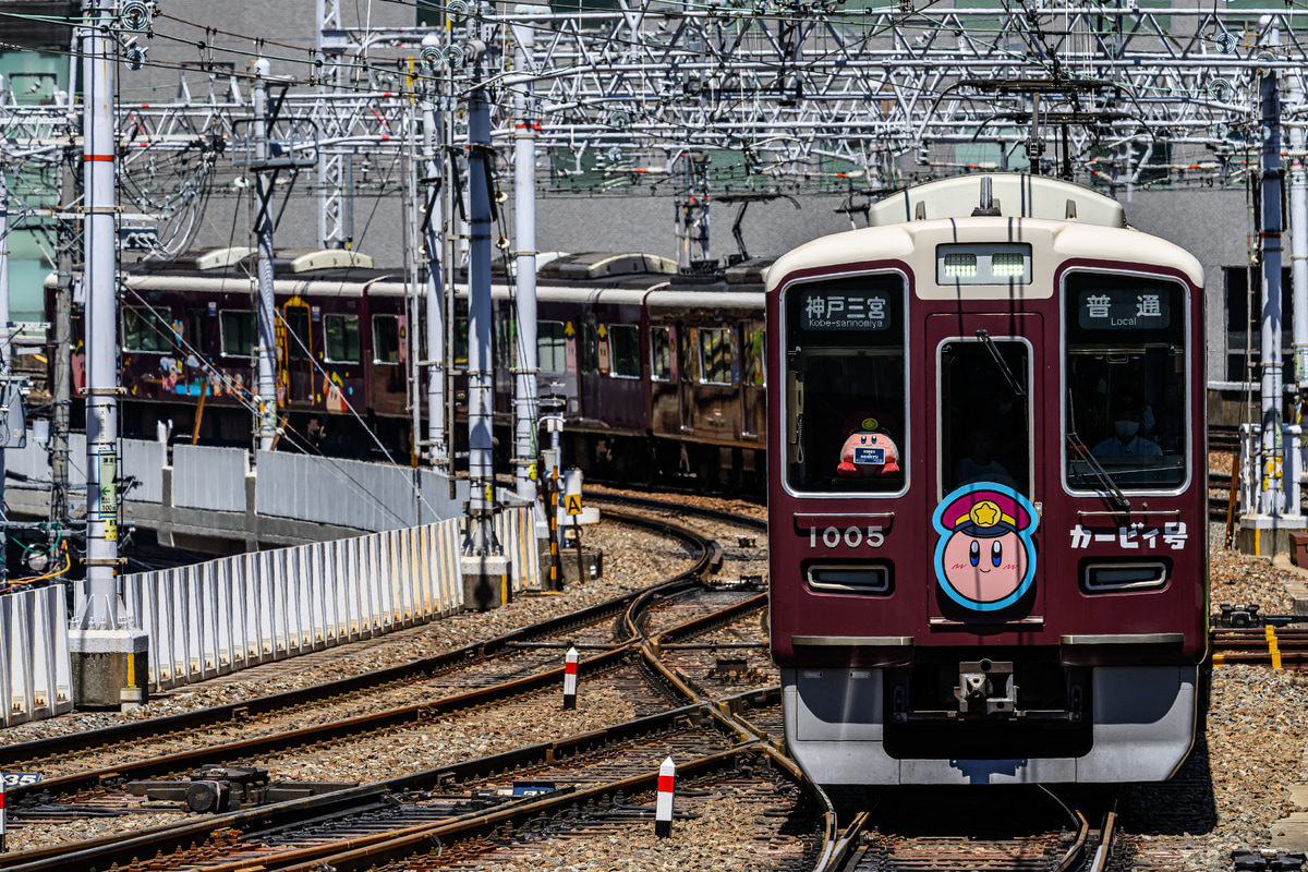 阪急電鉄 西宮車庫 1000系 1005x8