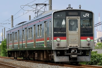 JR四国7200系R17編成を多度津～讃岐塩屋間で撮影した画像