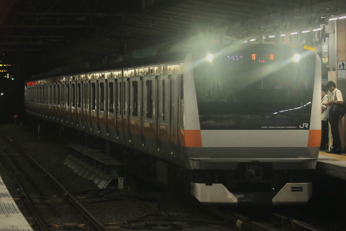 JR東日本 豊田車両センター本区 E233系 トタT29編成
