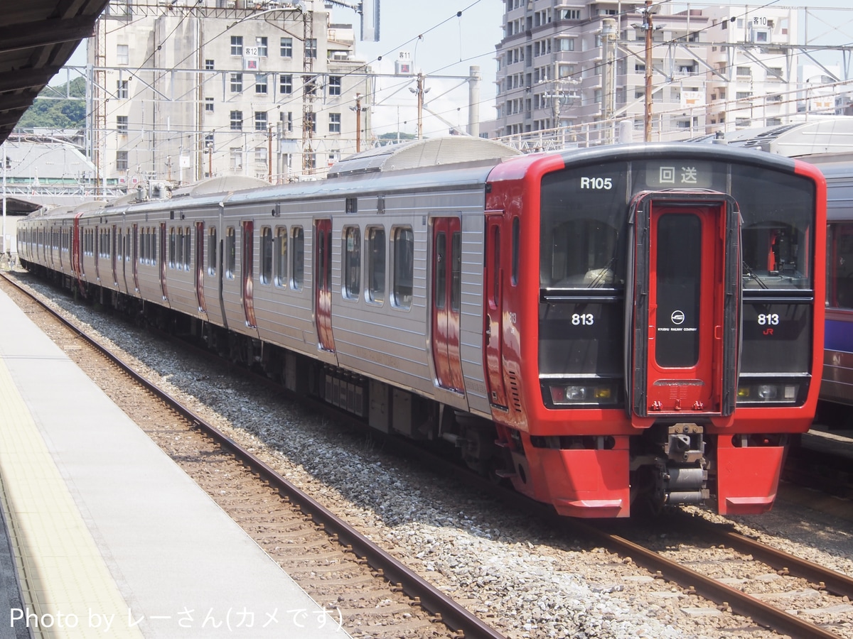 JR九州 南福岡車両区 813系 R105