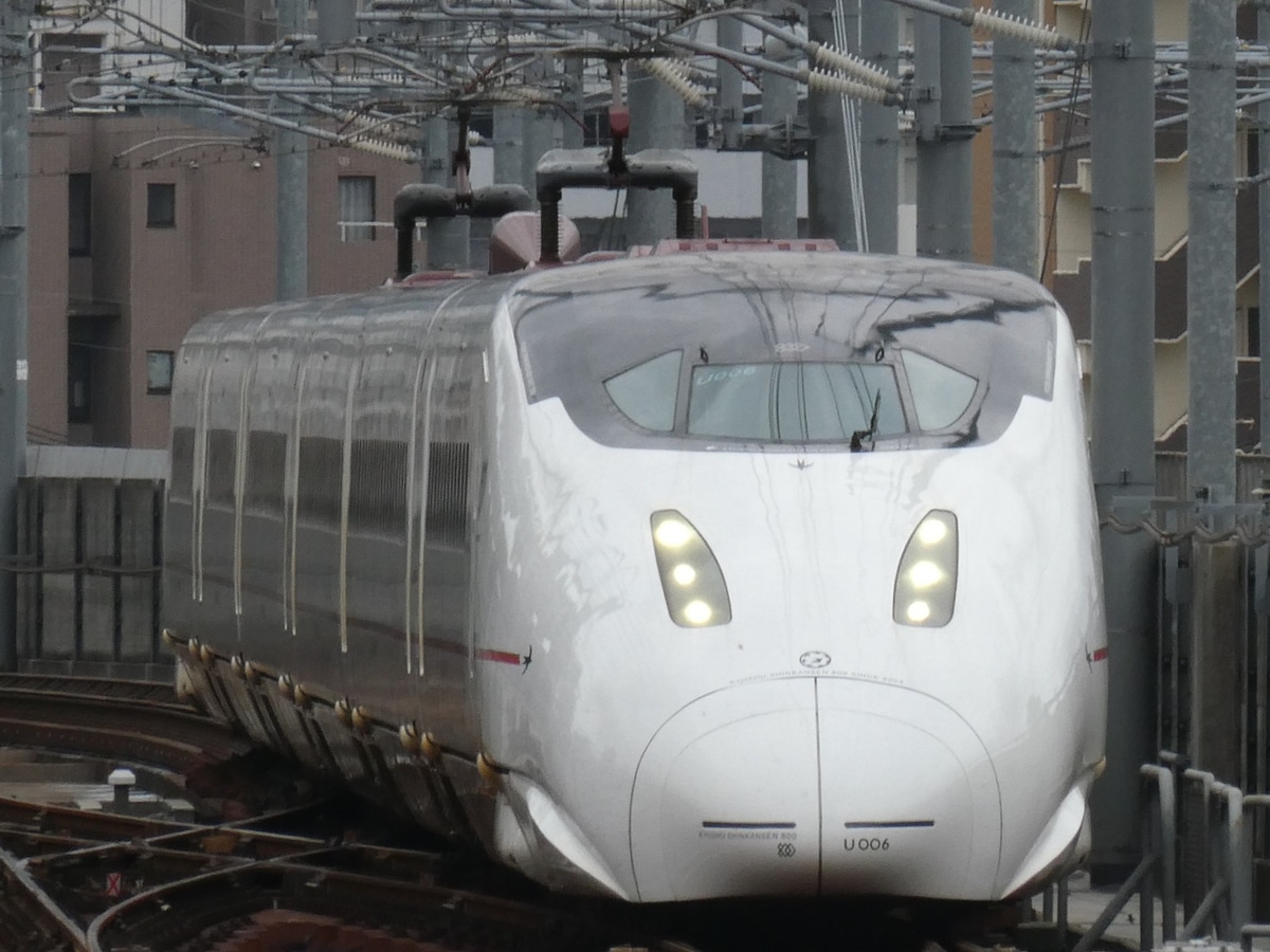 JR九州 熊本総合車両所 800系 U006編成