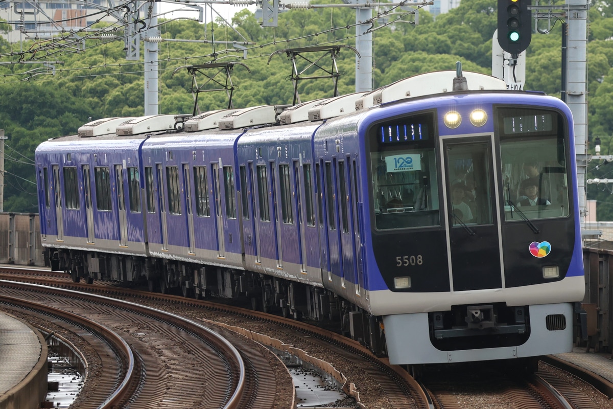阪神電気鉄道 尼崎車庫 5500系 5507F