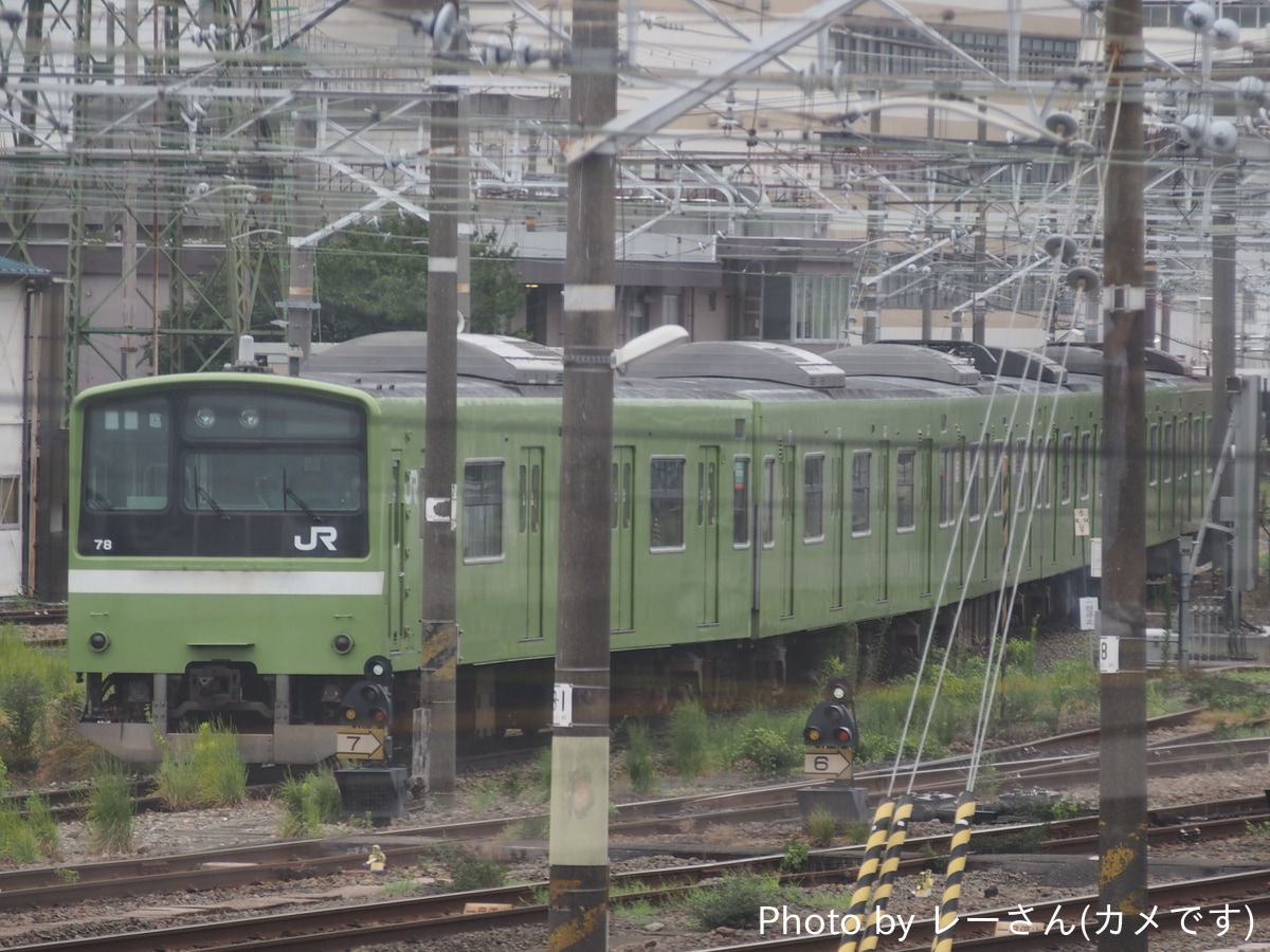 JR西日本 吹田総合車両所奈良支所 201系 