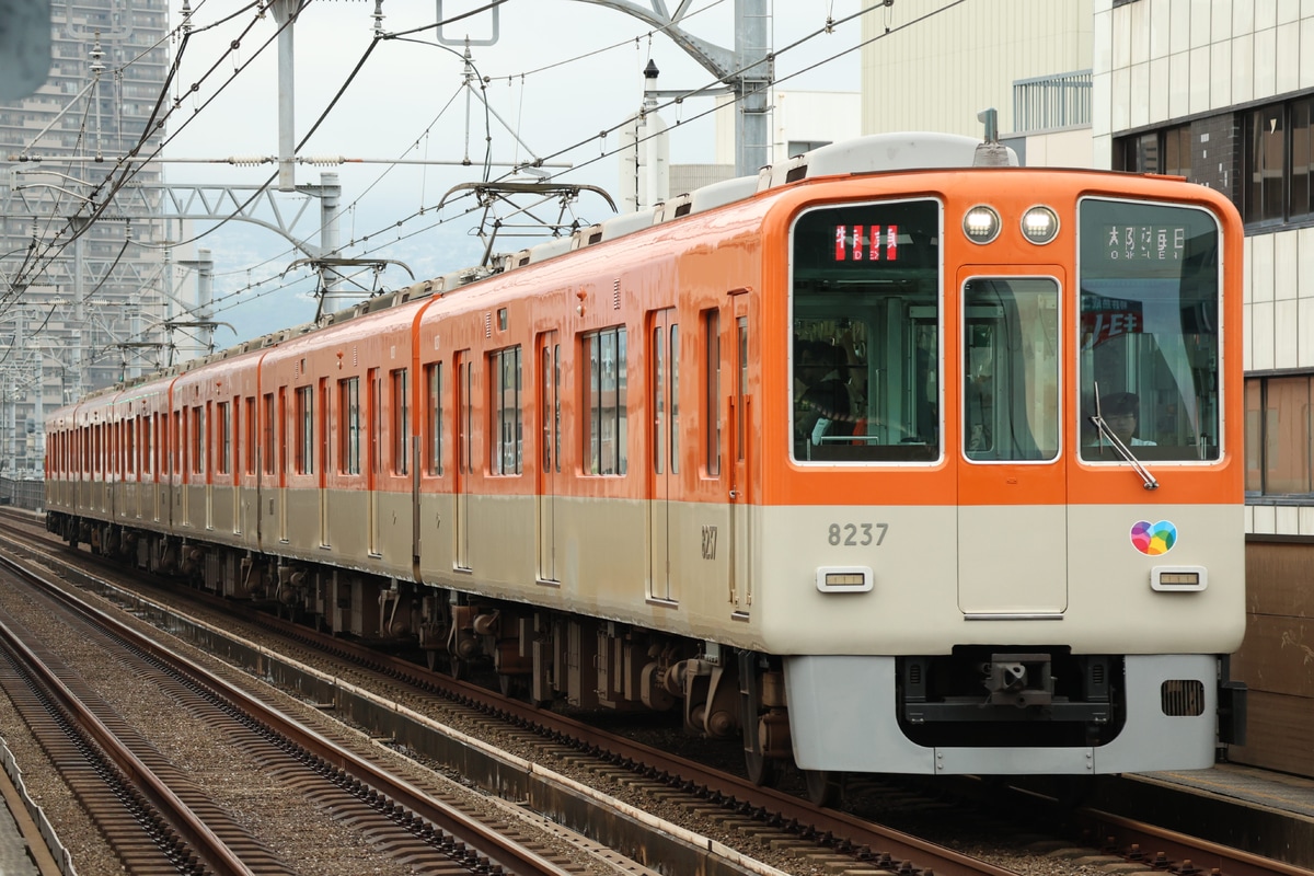 阪神電気鉄道 尼崎車庫 8000系 8237F