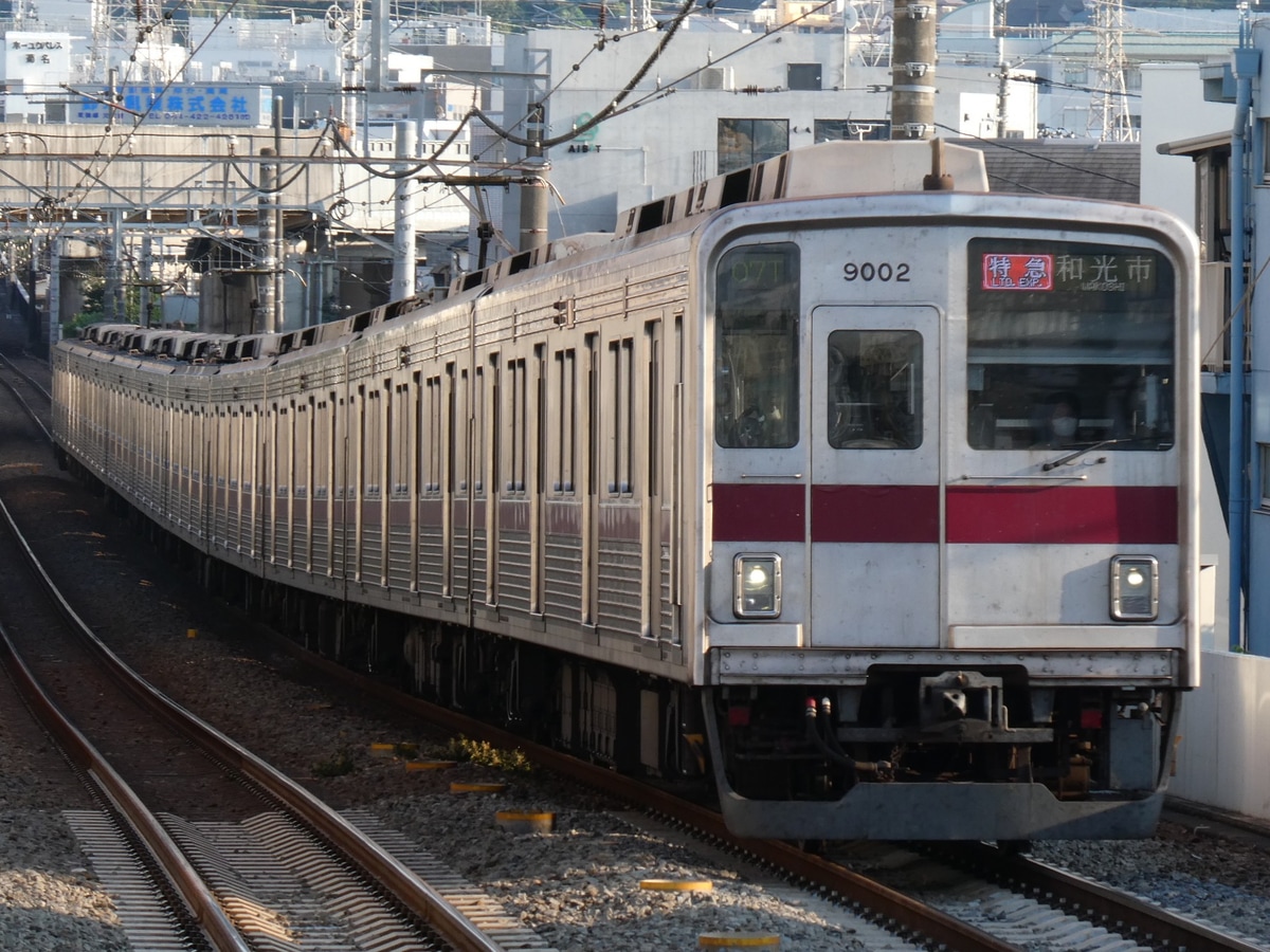 東武鉄道 森林公園検修区 9000系 9006F